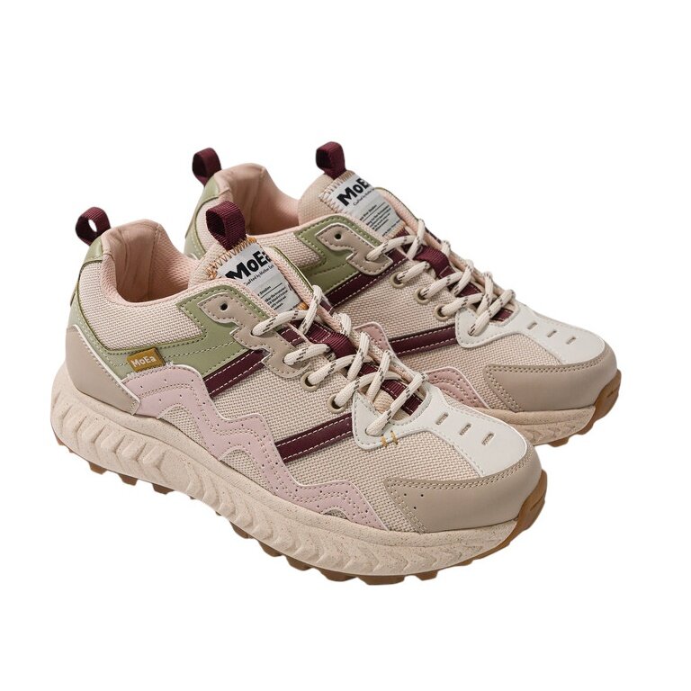 MoEa Sneaker Gen7 - Corn x Cactus - brown/pink ladies