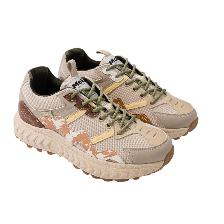 MoEa Sneaker Gen7 - Smiley Nature Drop - beige-brown Men's
