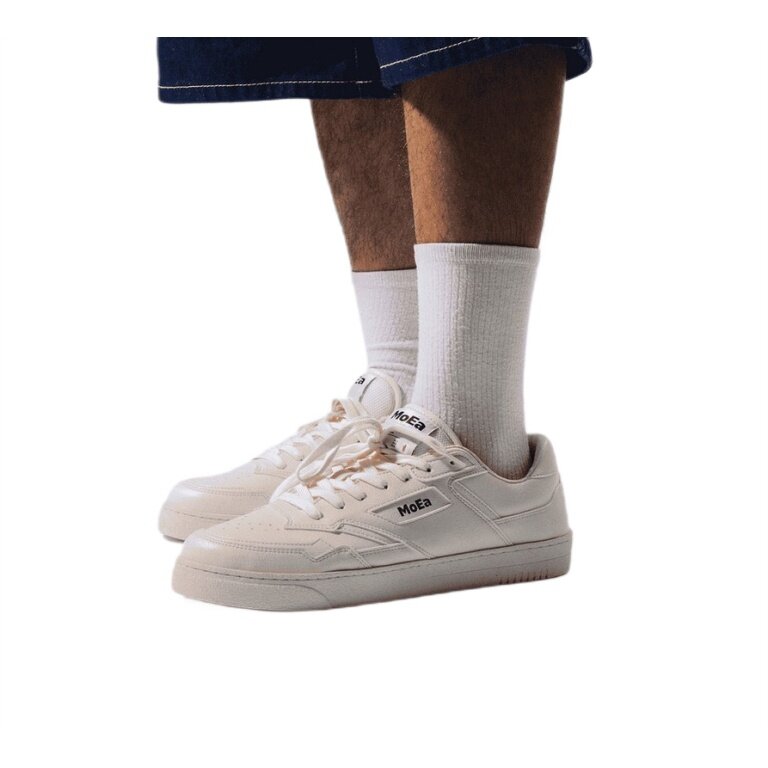 MoEa Sneaker Gen9 - Corn White Grained - white
