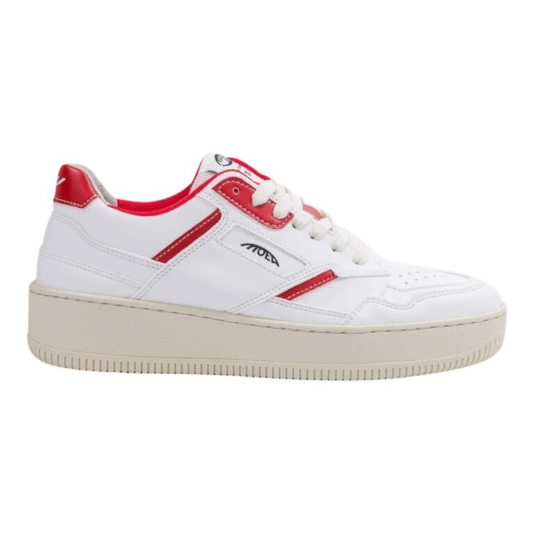 MoEa Sneaker Origin - Apple - white/red