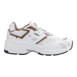 MoEa Sneaker Rush Palm - white/brown