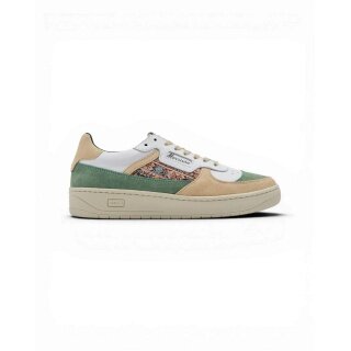 Morrison Sneaker Coconut (Leather) white/beige/green