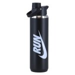 Nike SS Recharge Chug Bottle Stainless Steel Graphic Black/White 709ml
