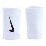 Nike Sweatband Tennis Premier Jumbo Rafael Nadal white/black - 2 pieces