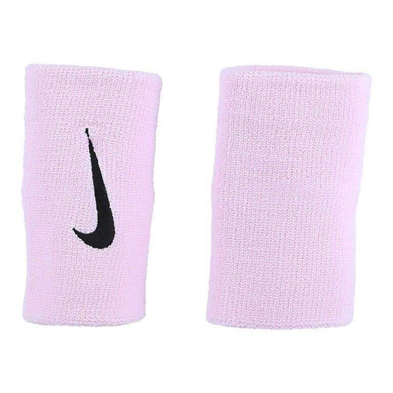 Nike Sweatband Tennis Premier Jumbo Promo 2026 pink/black - 2 pieces