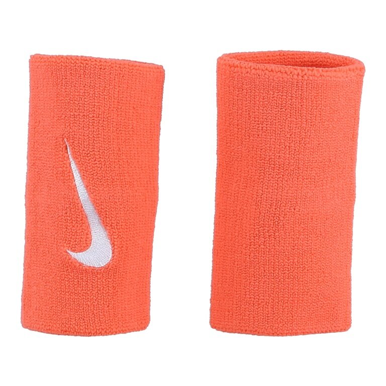 Nike Sweatband Tennis Premier Jumbo Promo 2026 orange/white - 2 pieces