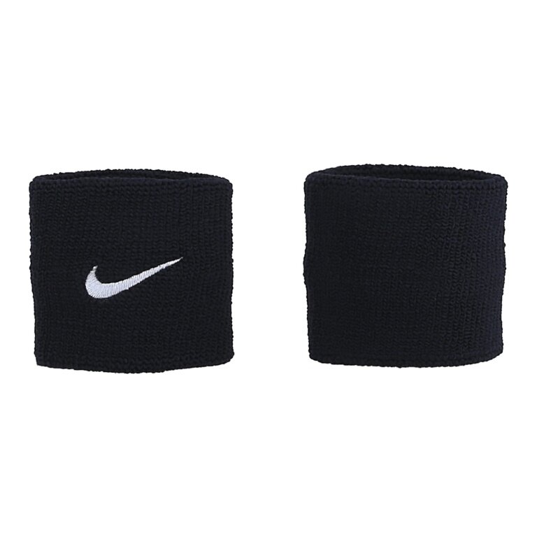 Nike Sweatband Tennis Premier Single Wrist 2025 black/white - 2 pieces