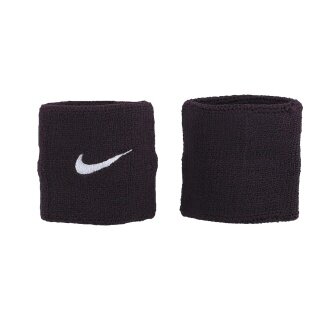 Nike Sweatband Tennis Premier Single Wrist 2025 Burgundy - 2 Pieces