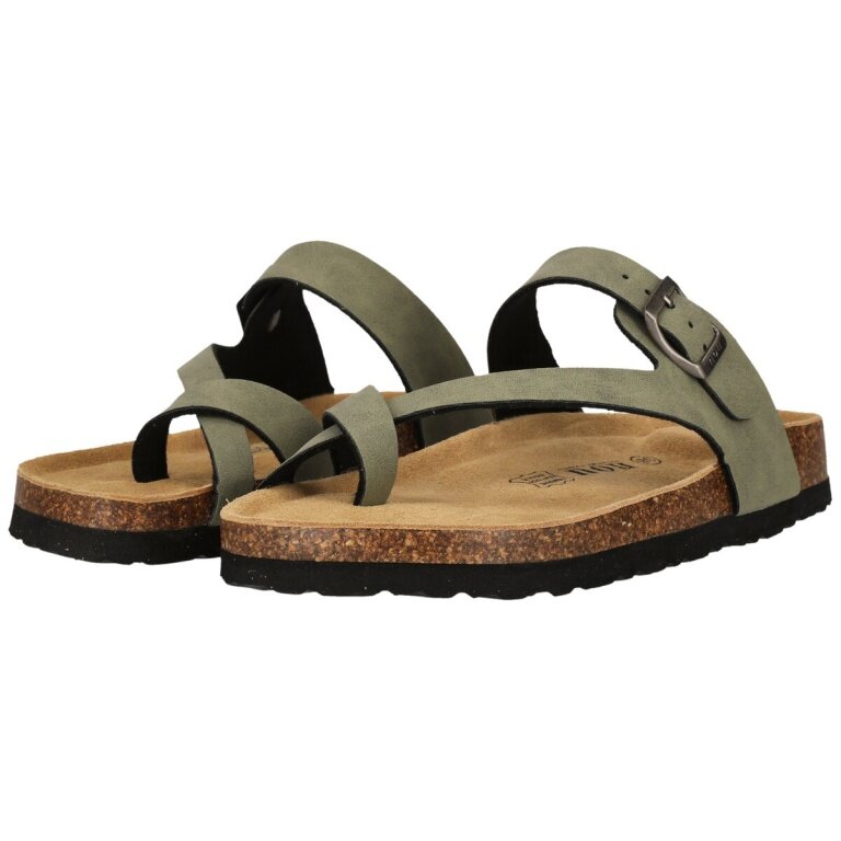 NOU Sandal Hardinsburg V2 Cork khaki green Ladies