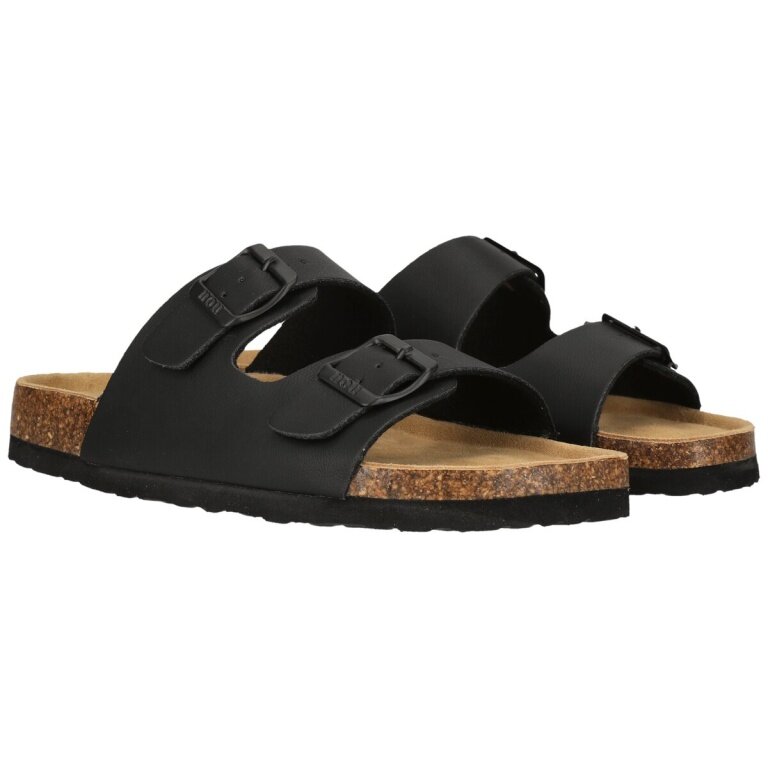 NOU Sandal Whitehill V2 Cork black matte ladies