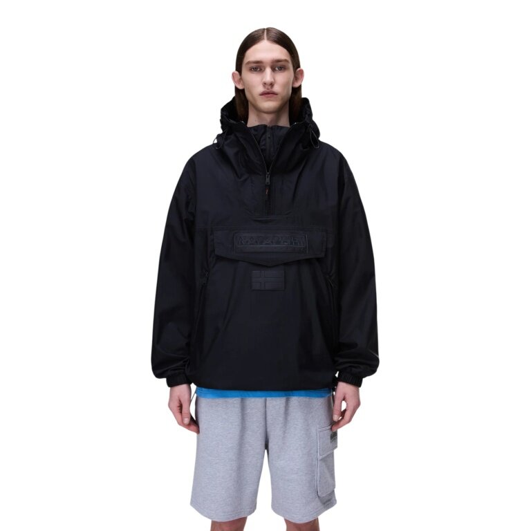 Napapijri Rainforest Next WB Transitional Jacket (Anorak, water-repellent) black men's