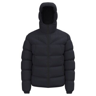 Napapijri Winter Quilted Jacket Molveno with Hood (Thermofibre™ Insulation) Dark Blue Men's