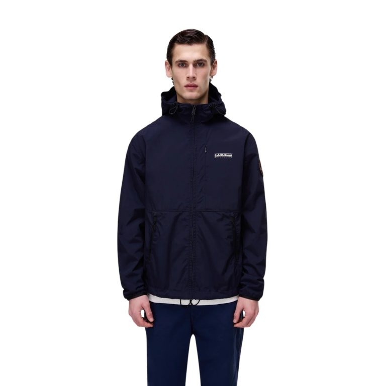 Napapijri transitional jacket A-Tundra (waterproof) dark blue men's