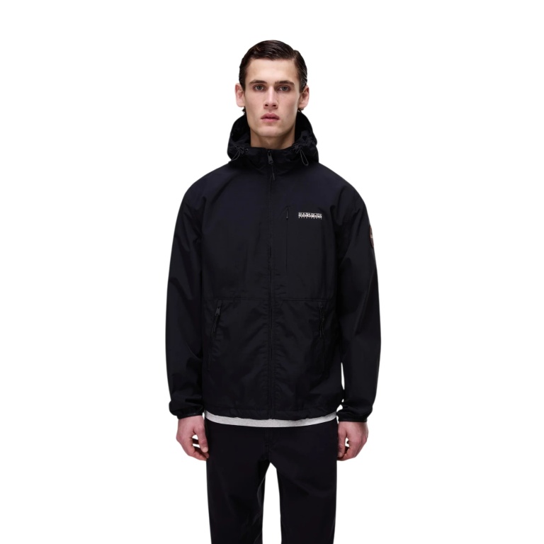 Napapijri transitional jacket A-Tundra (waterproof) black men's