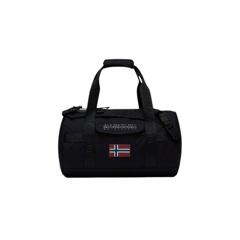 Napapijri Bering Travel Small Duffle Bag (for travel and everyday use) 24.5 litres - black