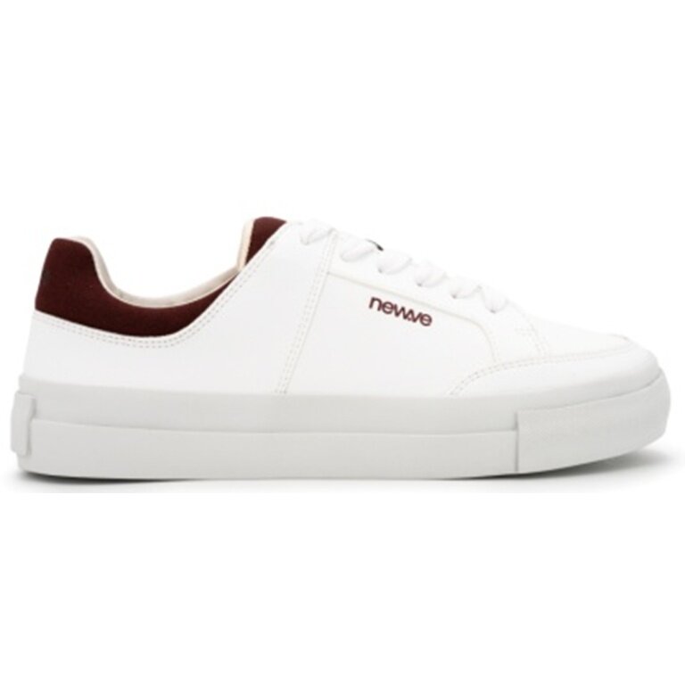 NewVe Sneaker Horizon white/burgundy