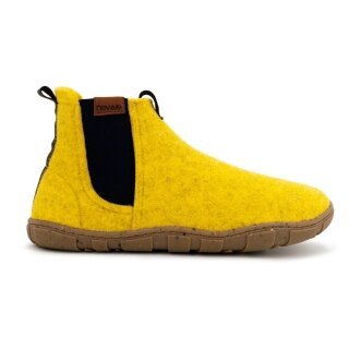 NewVe Barefoot Shoes Sneakers Skyline (Felt Wool) yellow