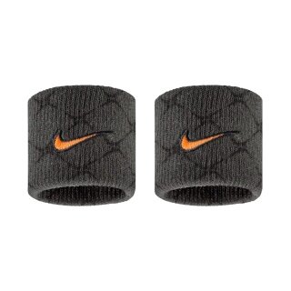 Nike Sweatband Dri Fit Swoosh Printed (Polyester) 2025 anthracite grey - 2 pieces