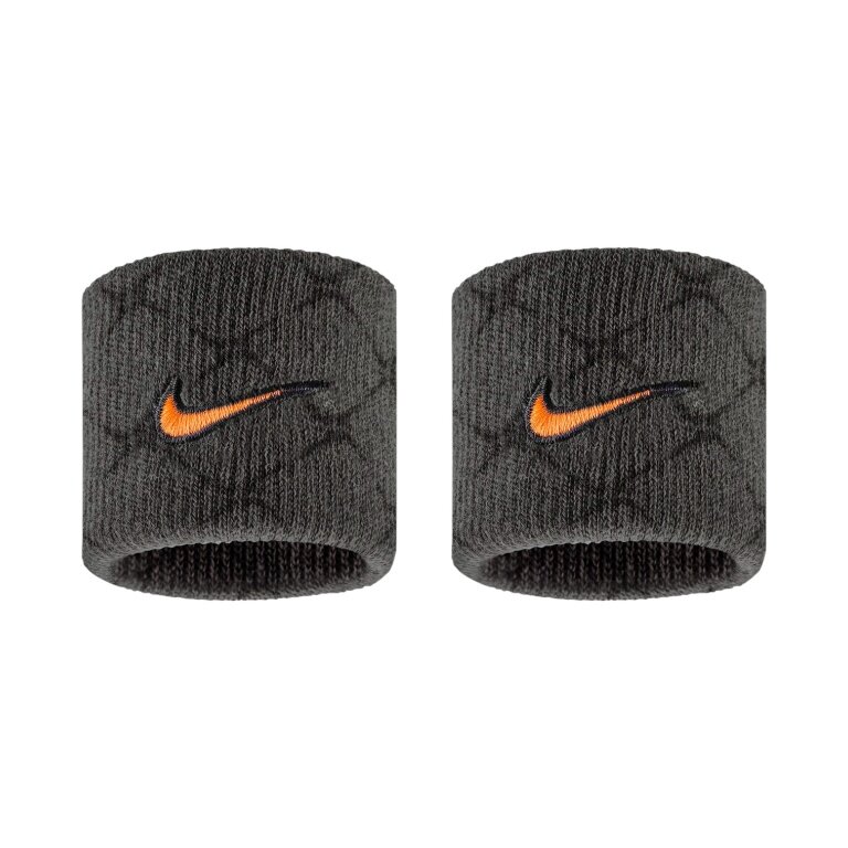 Nike Sweatband Dri Fit Swoosh Printed (Polyester) 2025 anthracite grey - 2 pieces