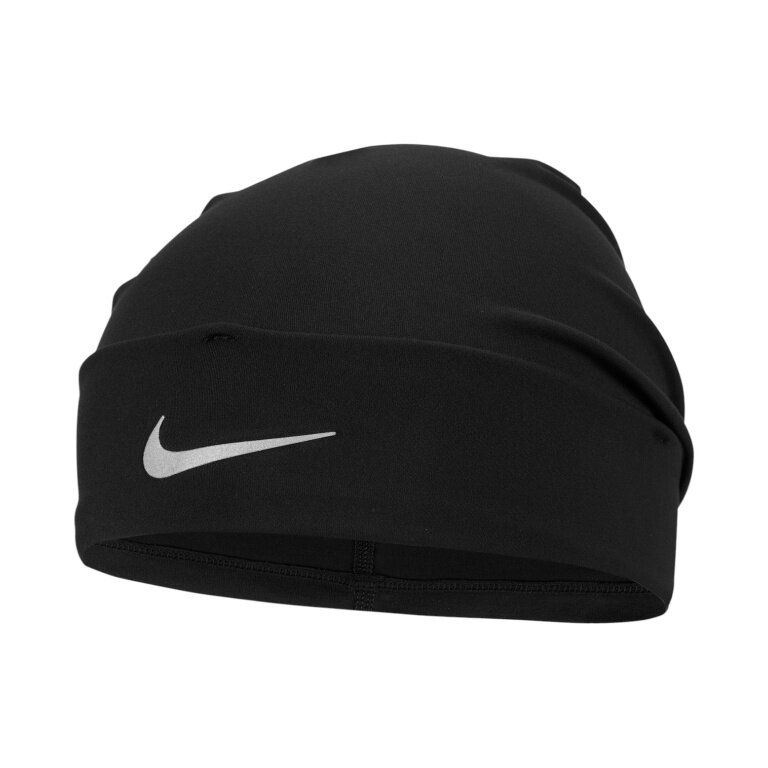 Nike Beanie (Hat) U Dri-Fit Peak Cuffed (with Turn-Up Cuff) black - 1 piece