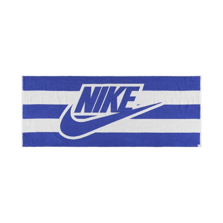 Nike Club Pool Towel (Cotton) royal blue/white 170x70cm