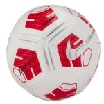 Nike Football - Training Ball Strike Team (Size 5) white/red/silver - 1 Ball