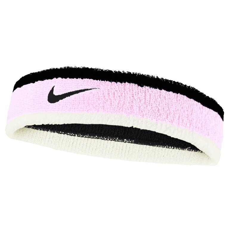 Nike Swoosh Headband (70% Cotton) pink/black/white - 1 piece