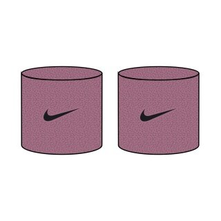 Nike Sweatband Swoosh Classic (Cotton Blend) 2026 pink/purple - 2 pieces