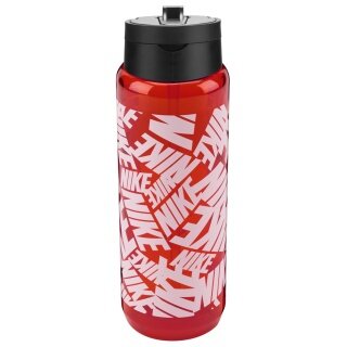 Nike Drink Bottle TR Renew Recharge Straw Bottle (with Straw) red/orange 700ml
