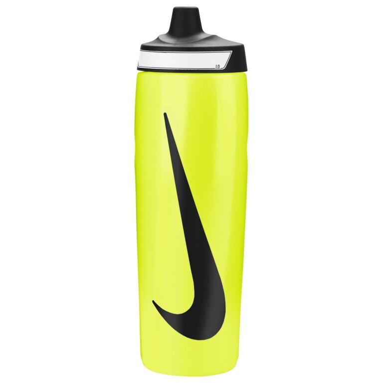 Nike Water Bottle Refuel Bottle Grip lime yellow/black 709ml