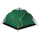 Nils Camp Camping Tent Shadow NC7819 - UV protection, water-repellent, 1 entrance, for 3 people - green