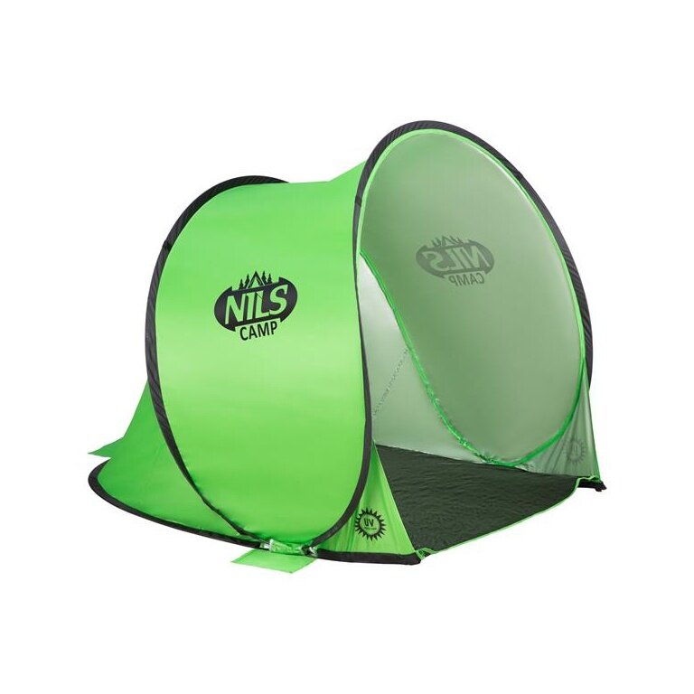 Nils Camp Beach Shelter NC3173 (UV Protection, Self-Assembling) 140x110x110cm Green