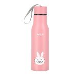 Nils Camp Thermo Mug NCB12 Rabbit (Stainless Steel) 500ml pink