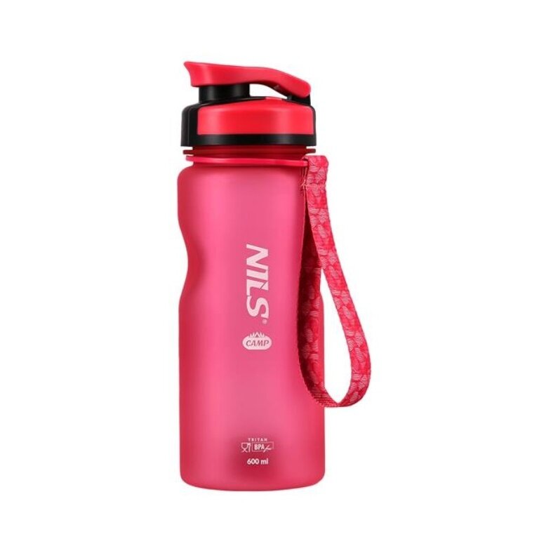 Nils Camp Water Bottle NC1740 Tritan (BPA free) 600ml pink