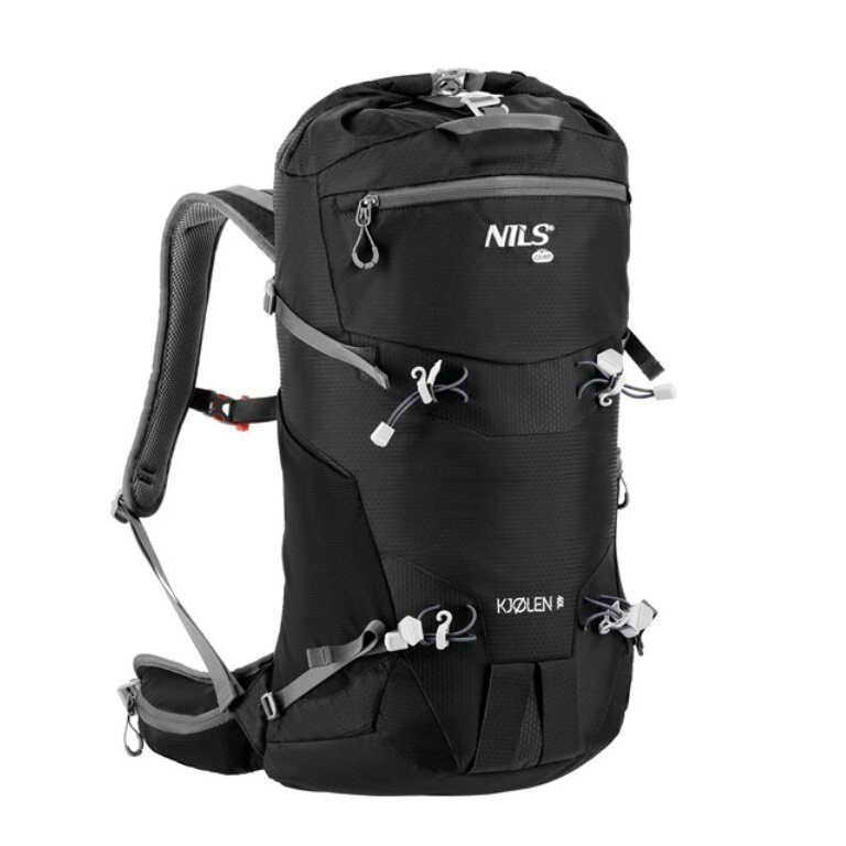 Nils Camp Hiking Backpack NC1938 Kjolen (for day and multi-day hikes) black/grey 40 litres