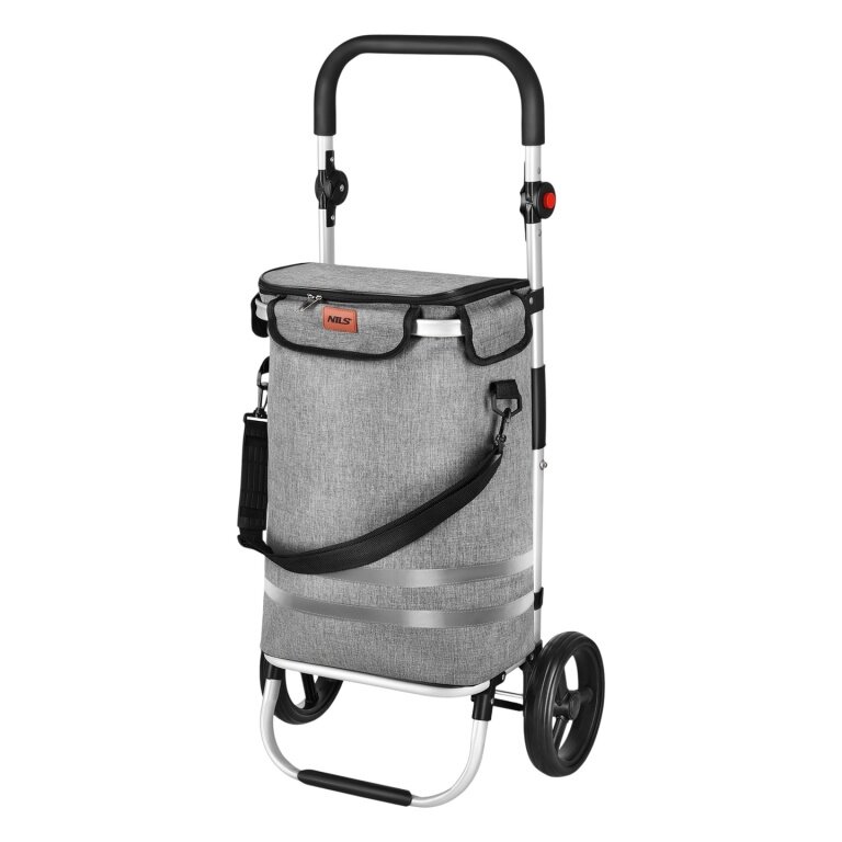 Nils Premium Camping Shopping Trolley NC4305 (with Bag) grey