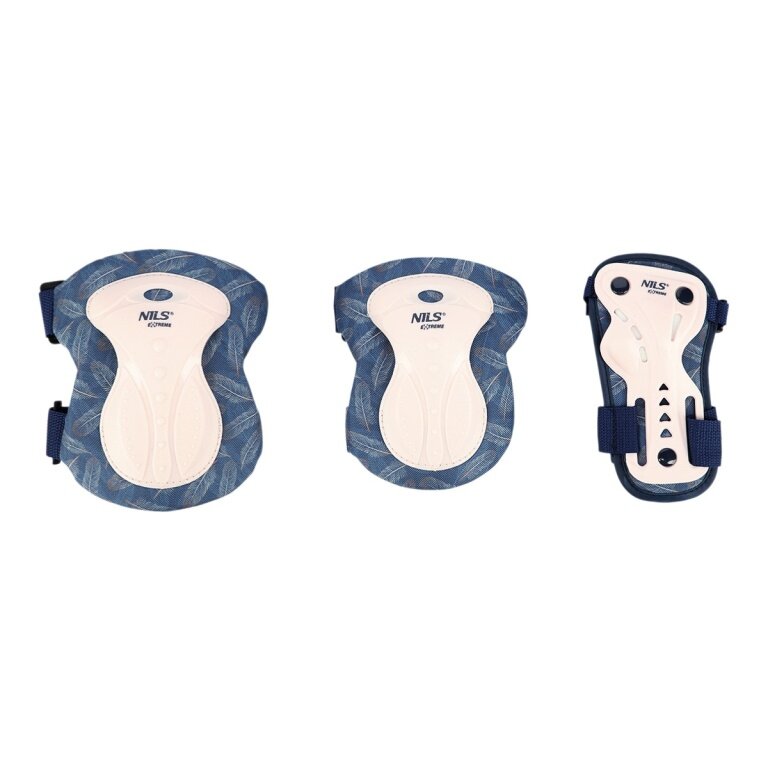 Nils Extreme Protective Gear Set H727 (2x Knee Pads, 2x Elbow Pads, 2x Wrist Guards) - Set of 6