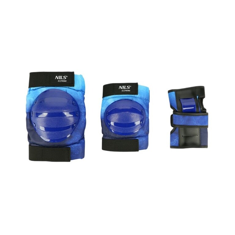 Nils Extreme Protective Gear Set H734 (2x Knee Pads, 2x Elbow Pads, 2x Wrist Guards) - 6 Piece Set