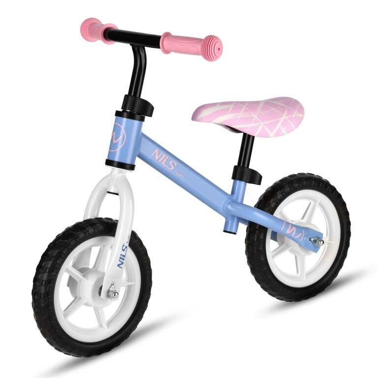 Nils Fun Balance Bike RB134 (10-inch wheels) blue/pink