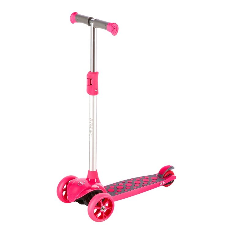 Nils Fun Scooter HLB02 (foldable scooter, bearings: ABEC 7) pink - girls