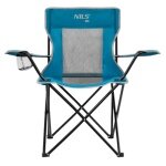 Nils Camp Camping Chair NC3302 (Maximum user weight 110 kg) grey/blue