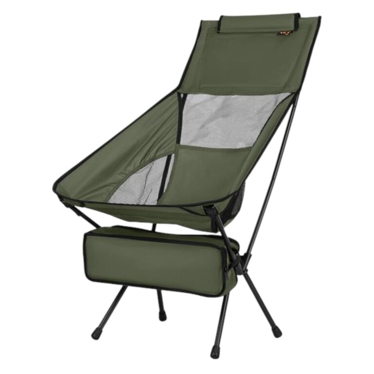 Nils Camp Camping Chair NC3321 Ultra Light (User weight max. 120 kg) khaki green