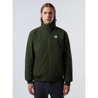 North Sails Transition Jacket Sailor Jacket (stand-up collar, waterproof, windproof) forest green Men