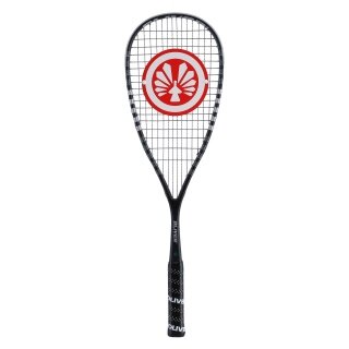 OLIVER Squash Racket Pure 6 (105g/head heavy) carbon/silver - strung -
