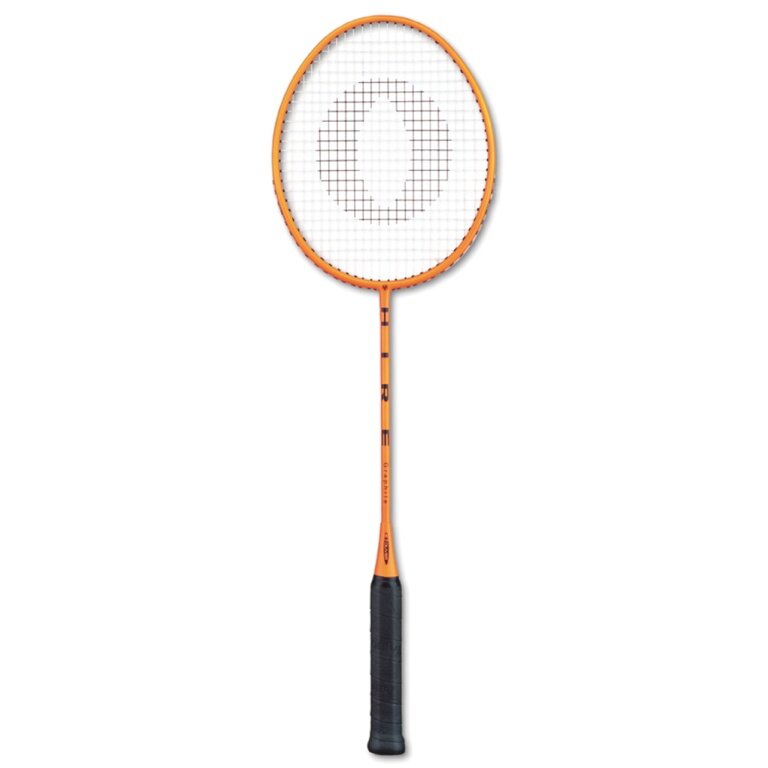 OLIVER Badminton Racket Hire Graphite (School Sports, Leisure, Sports Centre) orange - strung -