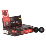 OLIVER Squash Ball (2 yellow dots, very slow speed) black 12-pack