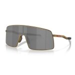 Oakley Sutro ti sunglasses (lens colour: Prizm black) matte gold - 1 pair of glasses with hard case