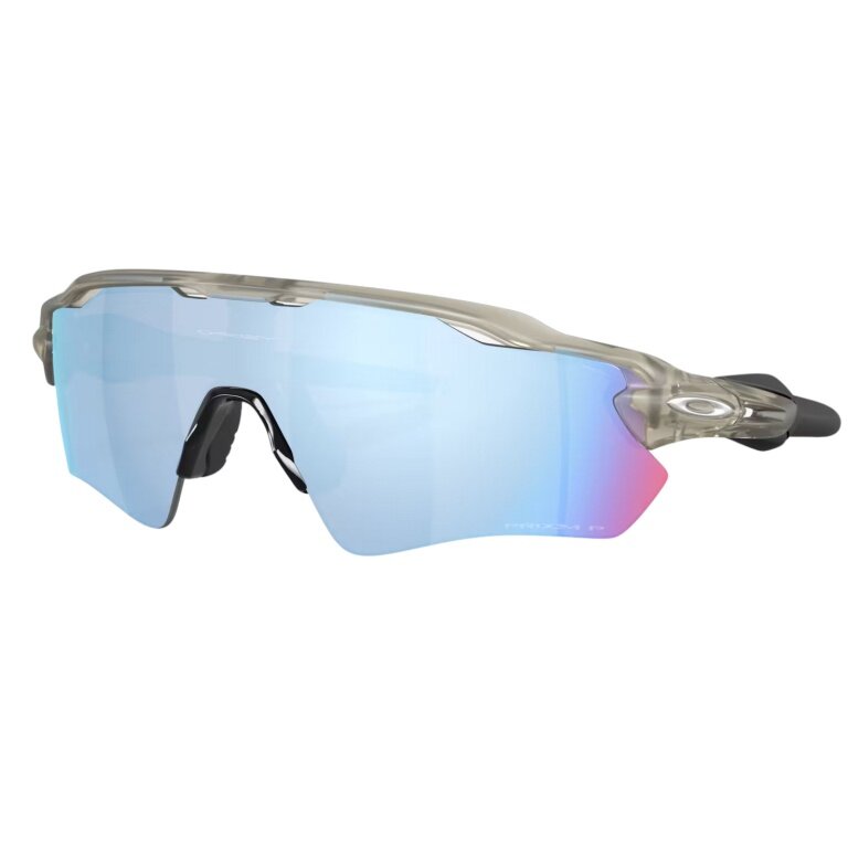 Oakley Sunglasses Radar EV Path Polarised (Lens Colour: Prizm Deep Water Polarised) grey matte/ink - 1 pair of glasses with hard case