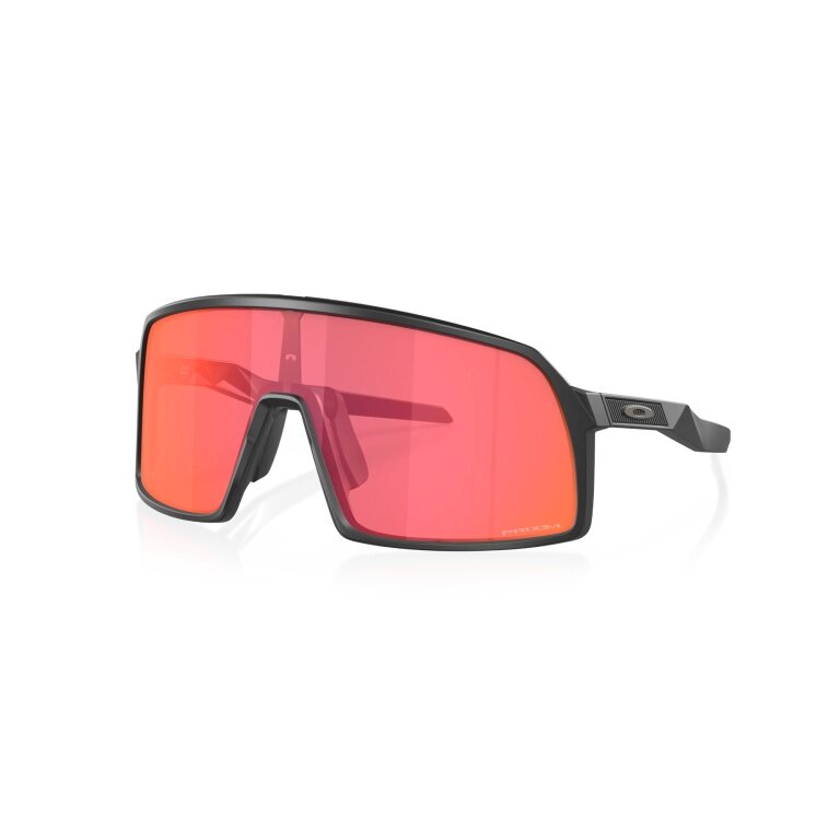 Oakley Sutro S Sunglasses (Lens Colour: Prizm Trail Torch) matte black - 1 pair of glasses with hard case