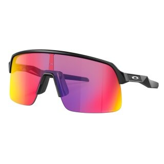 Oakley Sunglasses Sutro Lite (Lens Colour: Prizm Road) matte black - 1 pair of glasses with hard case